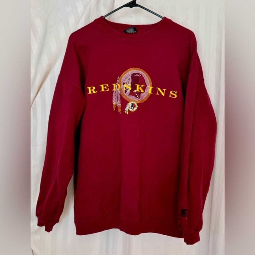 Washington Redskins Starter Sweatshirt - Made in USA Large